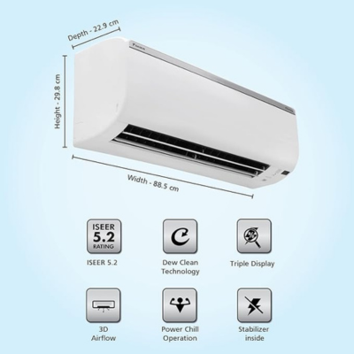 Daikin 1.5 Ton 5 Star Inverter Split AC (Copper,2022,FTKM50U,White) - Image 2