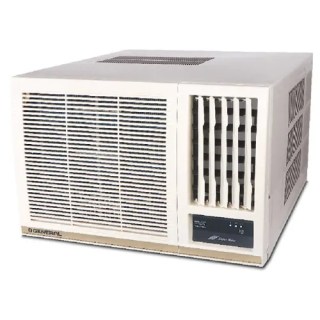 OGeneral BBA Series Window 1.2 Ton 2 Star Fixed Speed AC | Super Wave Technology | Power Saver Compressor | 3 Speed Cooling | White (AFGB14BBAA-B)