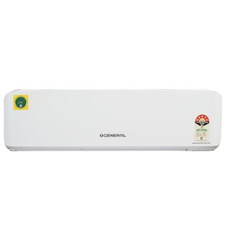O General 1 Ton 2 Star Inverter Split AC With Coanda Airflow 10M,Anti Bacterial Filter - White (Copper Condenser, ASGG12CPAB-B)